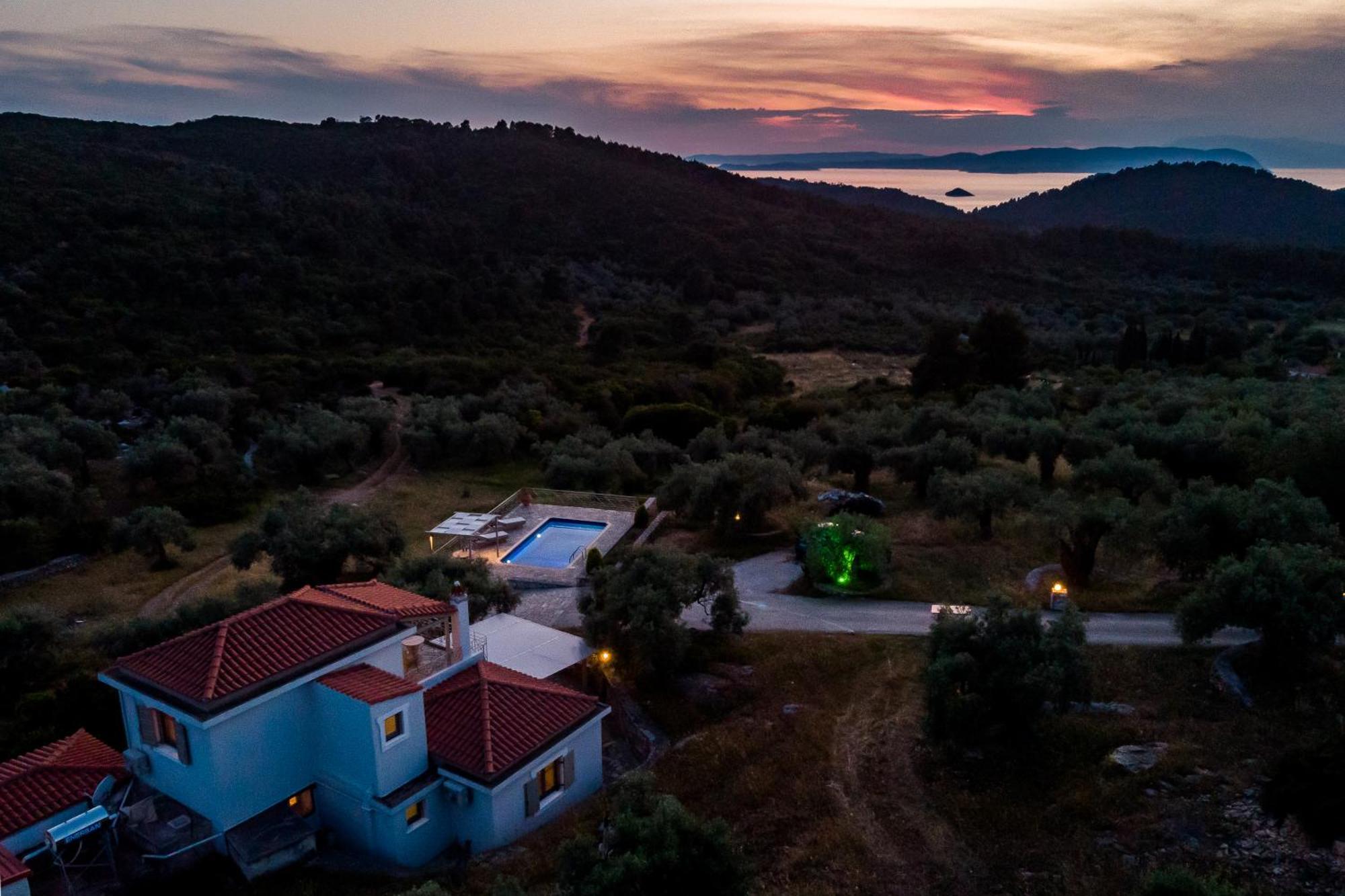 Villa Nektaria Alikias Экстерьер фото