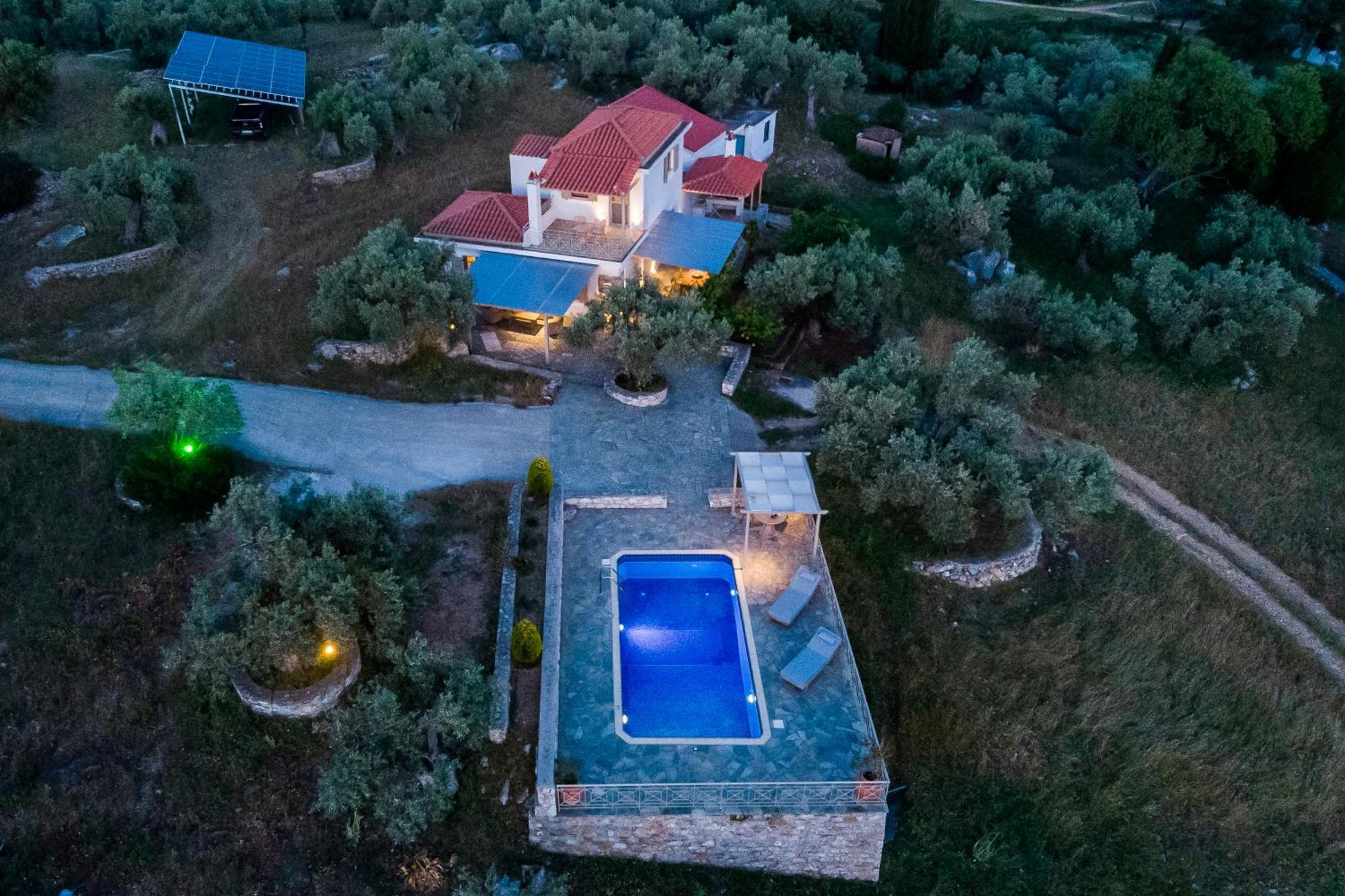 Villa Nektaria Alikias Экстерьер фото