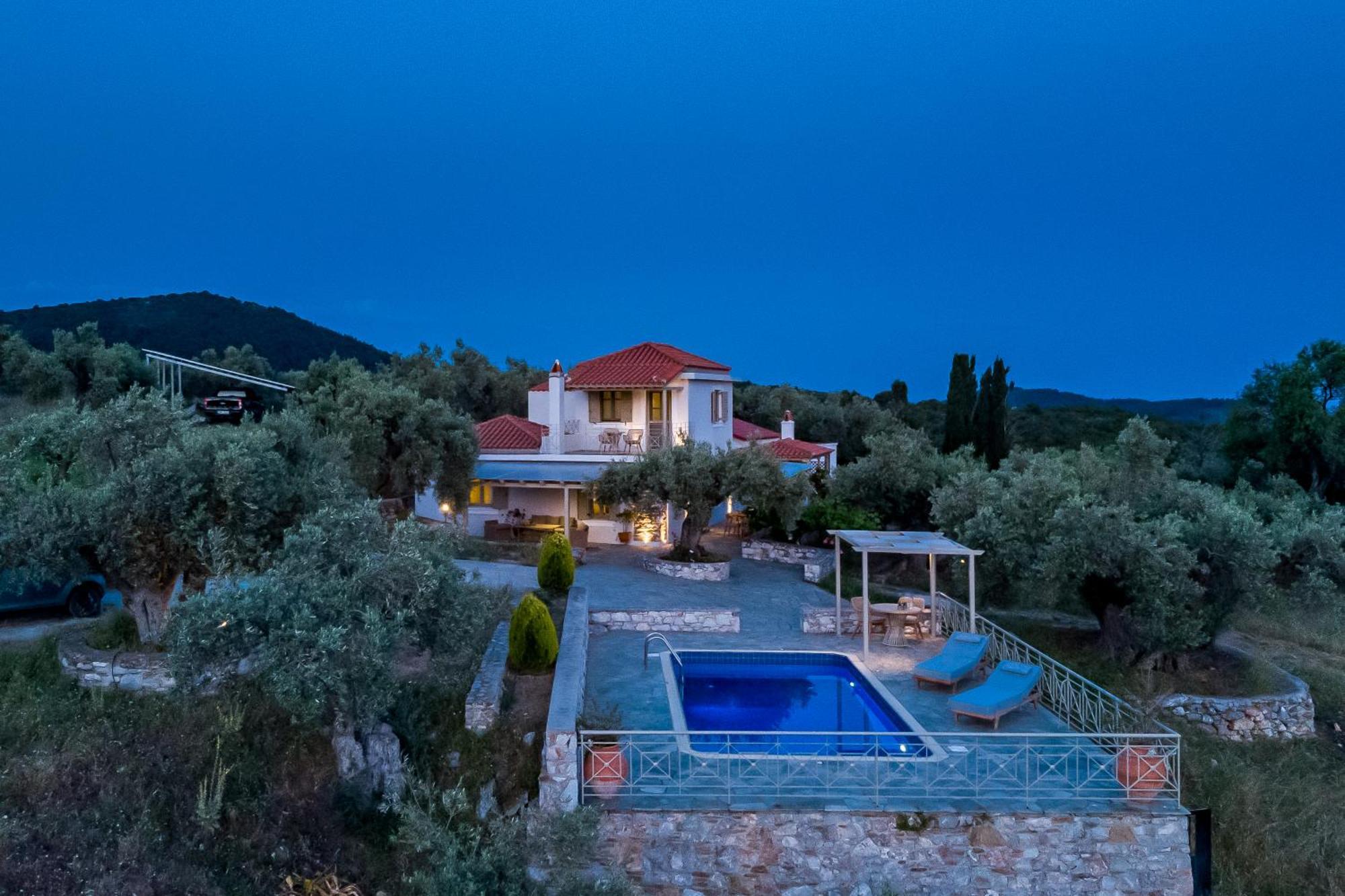 Villa Nektaria Alikias Экстерьер фото