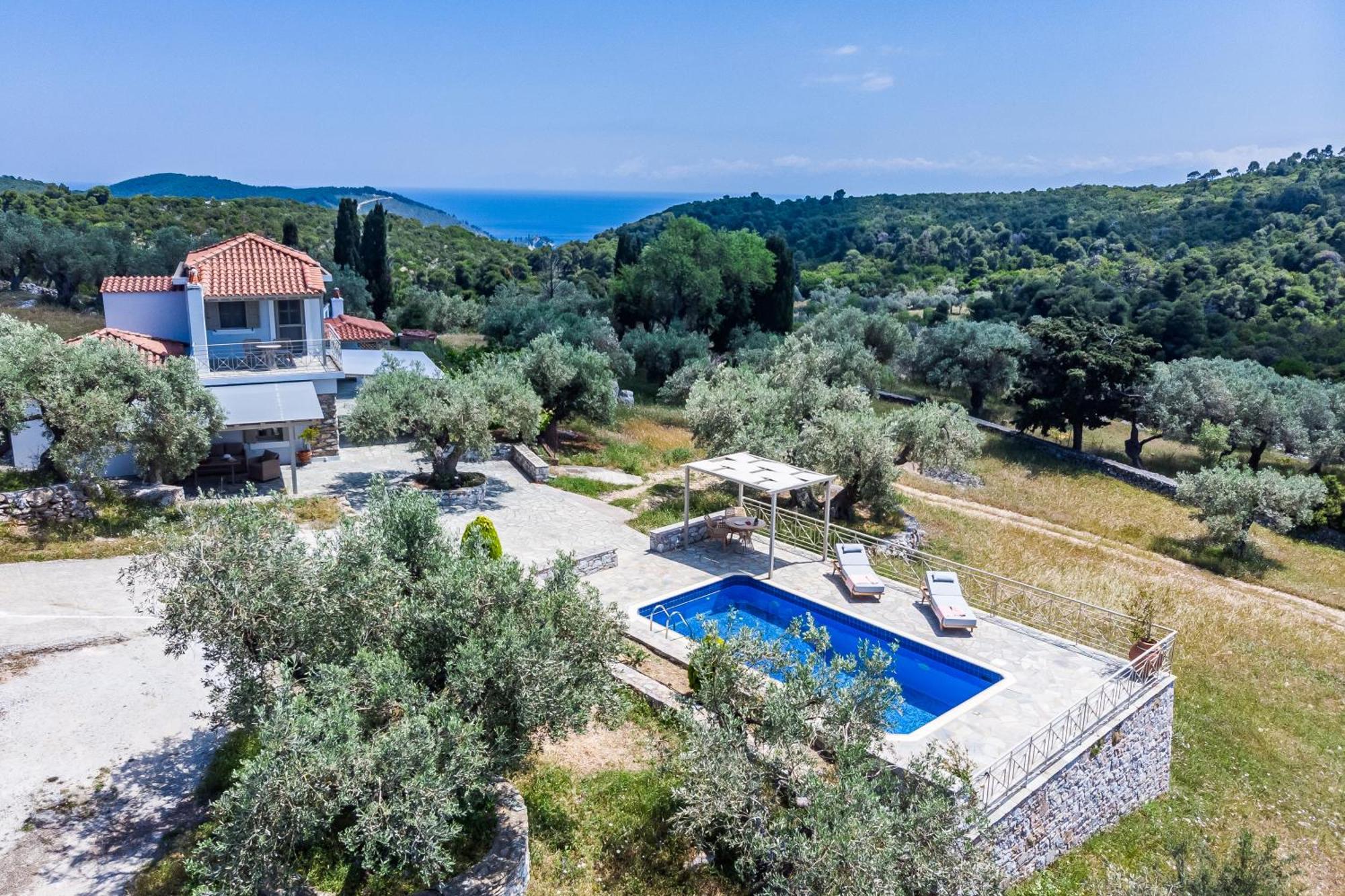 Villa Nektaria Alikias Экстерьер фото