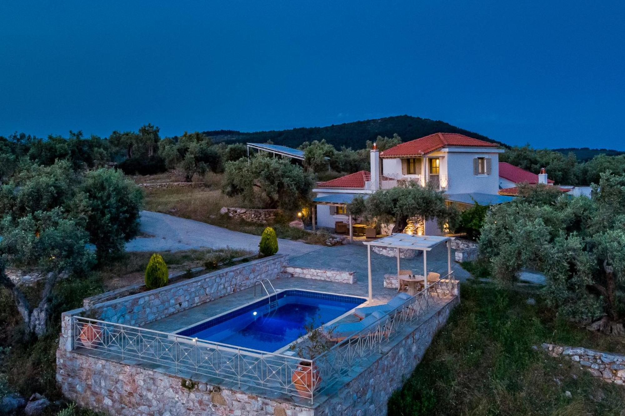 Villa Nektaria Alikias Экстерьер фото