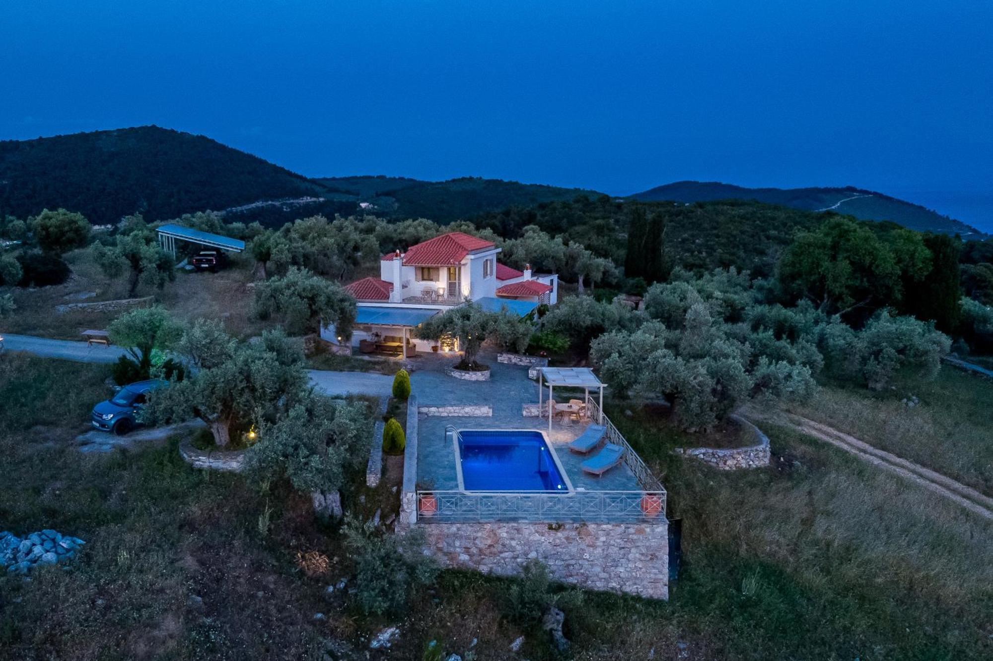 Villa Nektaria Alikias Экстерьер фото