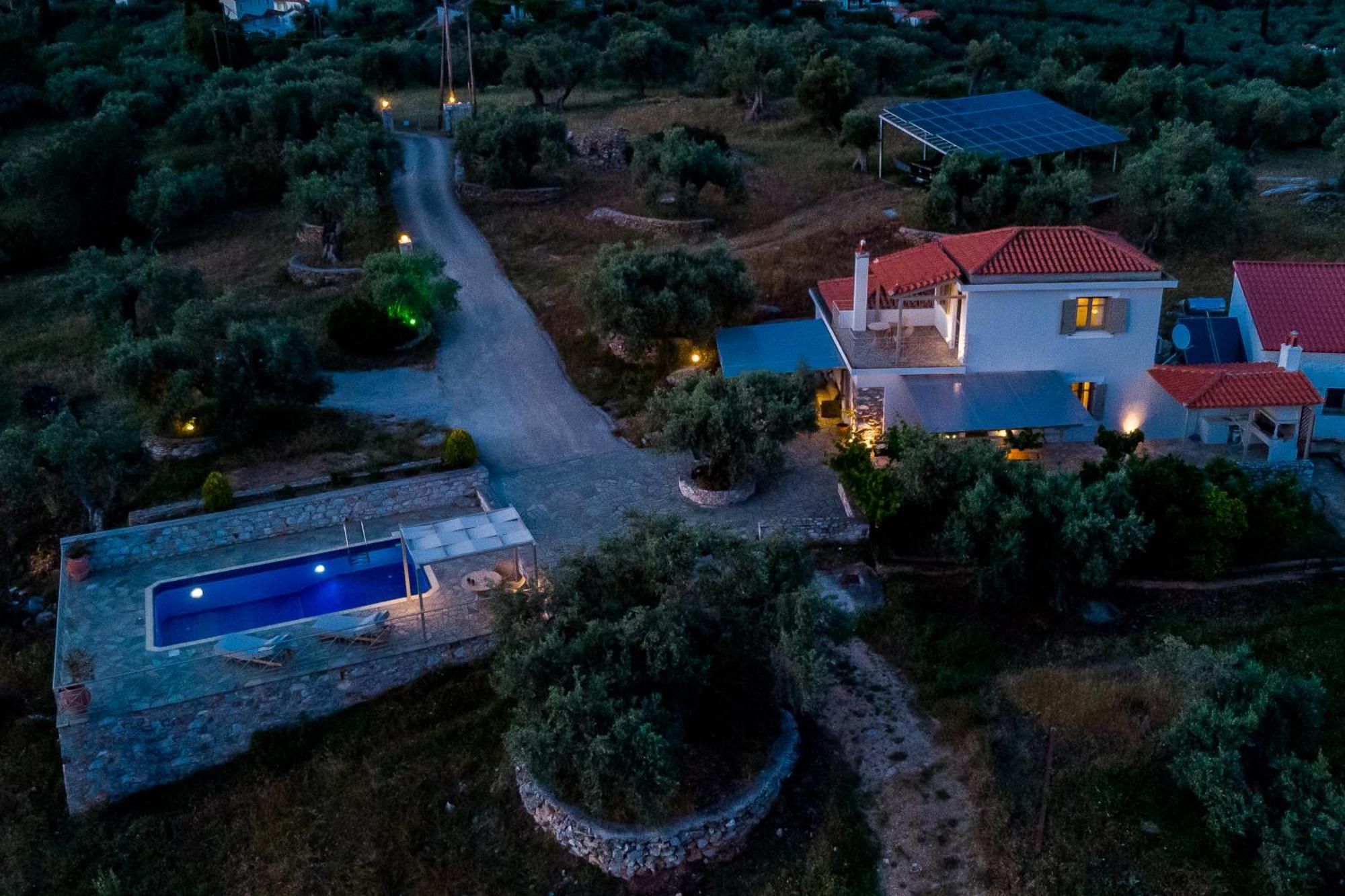 Villa Nektaria Alikias Экстерьер фото