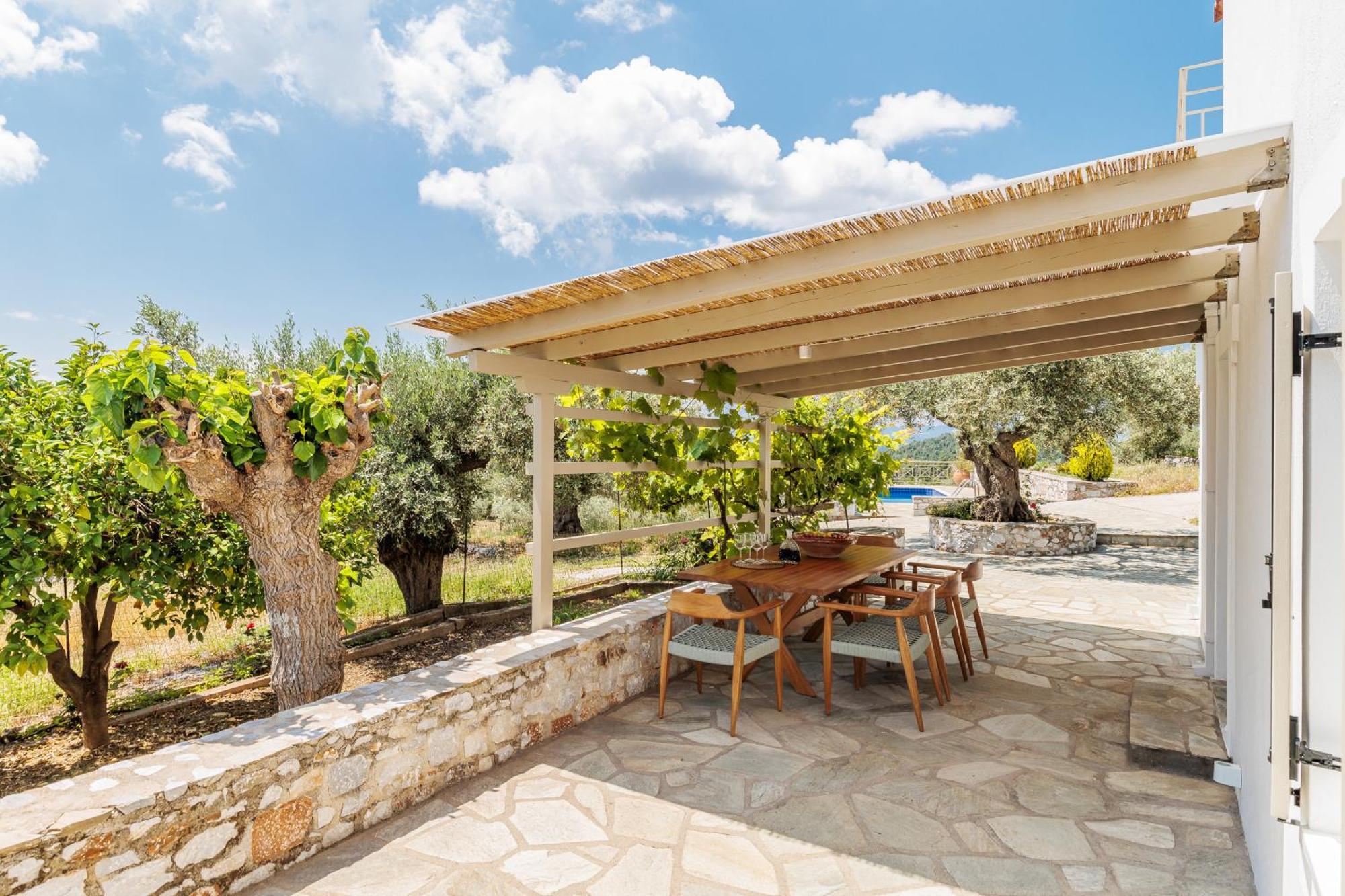 Villa Nektaria Alikias Экстерьер фото