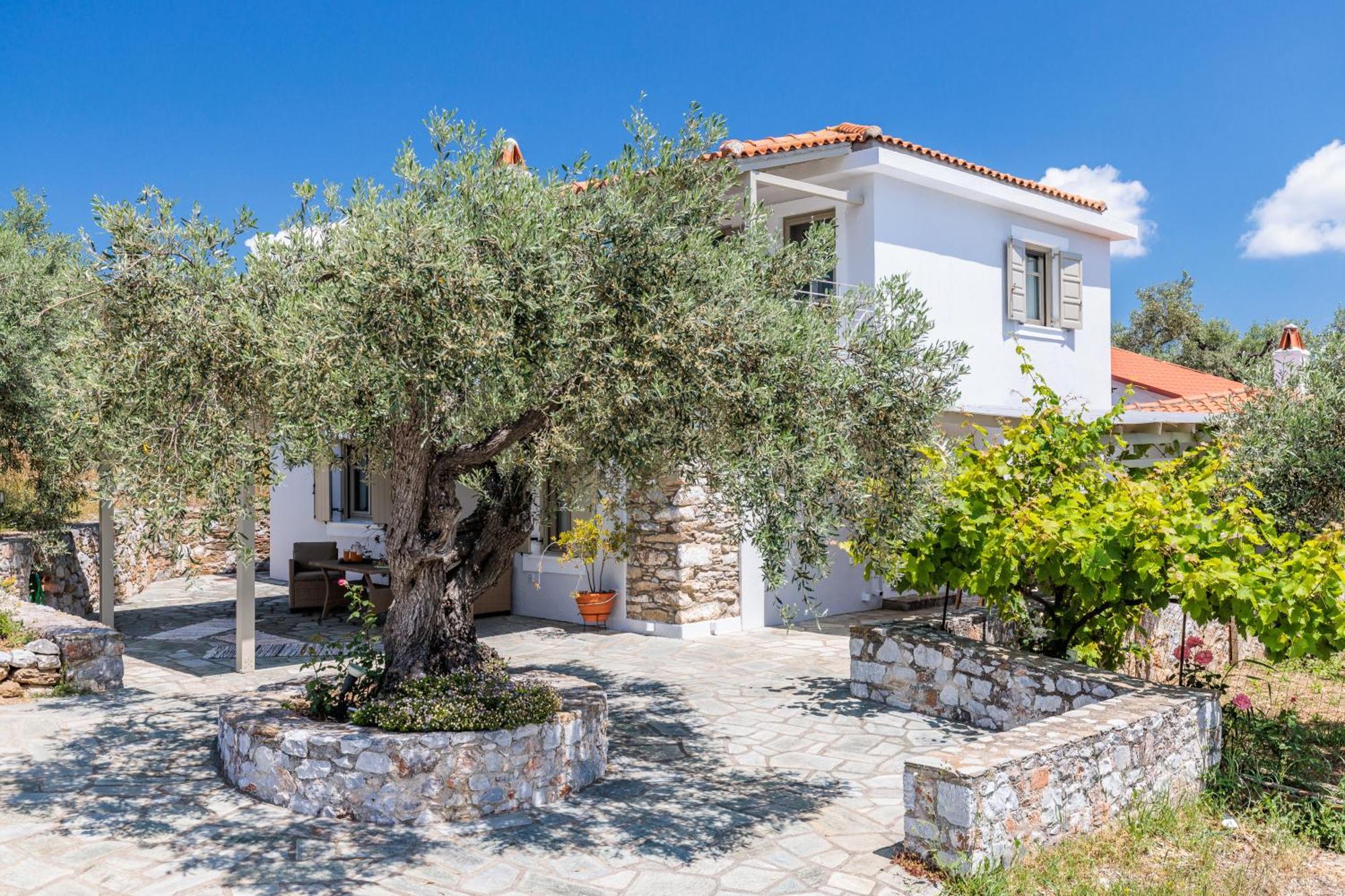 Villa Nektaria Alikias Экстерьер фото