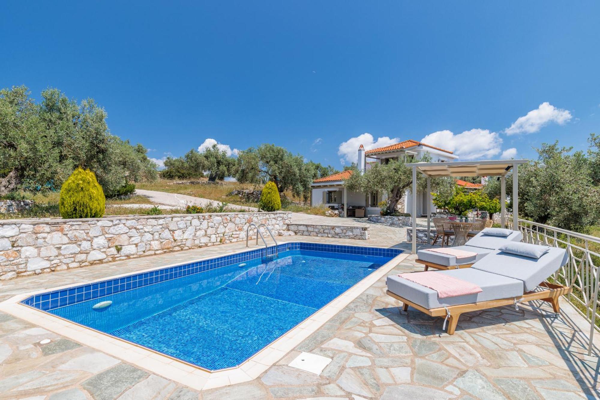 Villa Nektaria Alikias Экстерьер фото