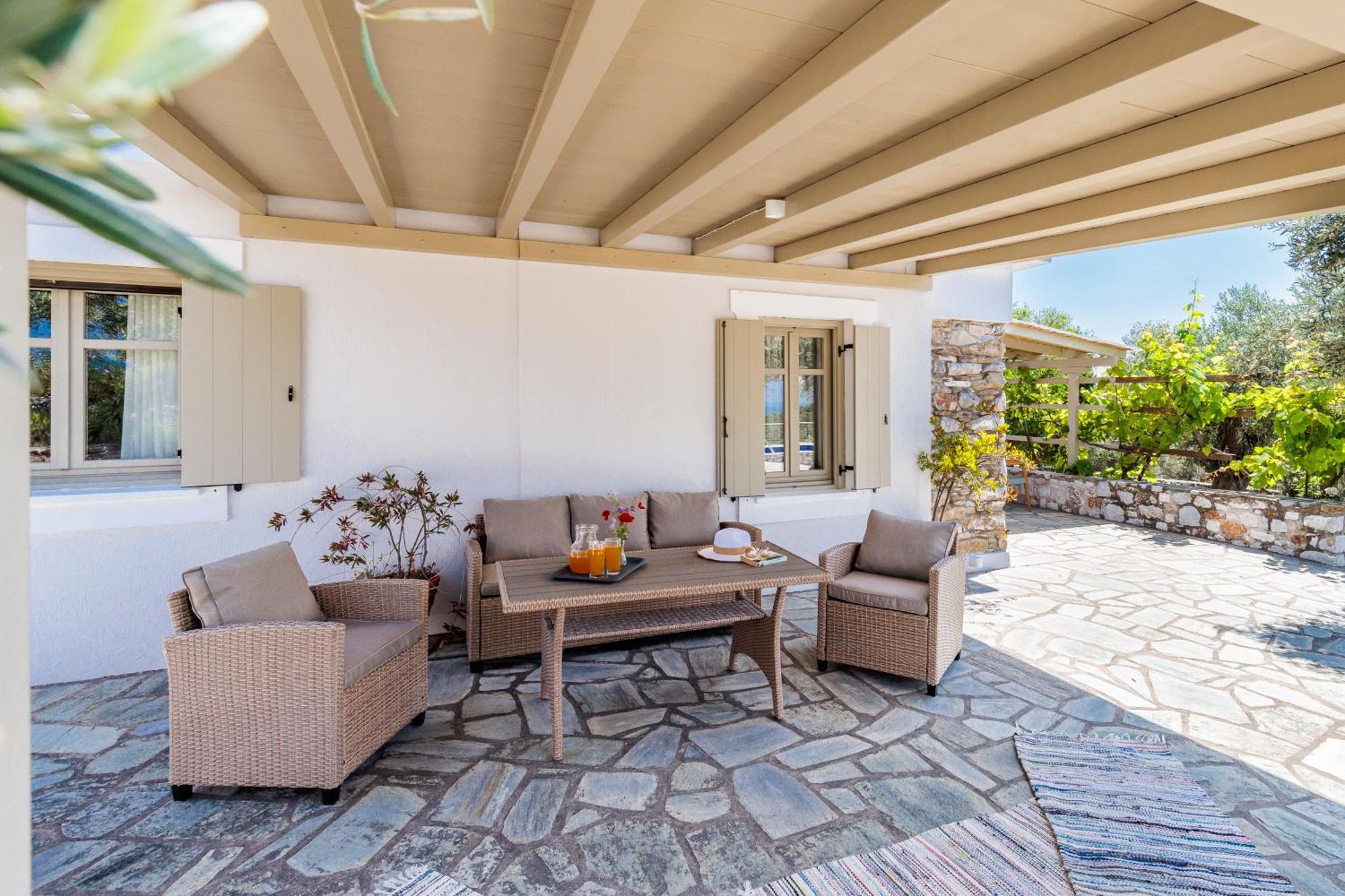 Villa Nektaria Alikias Экстерьер фото