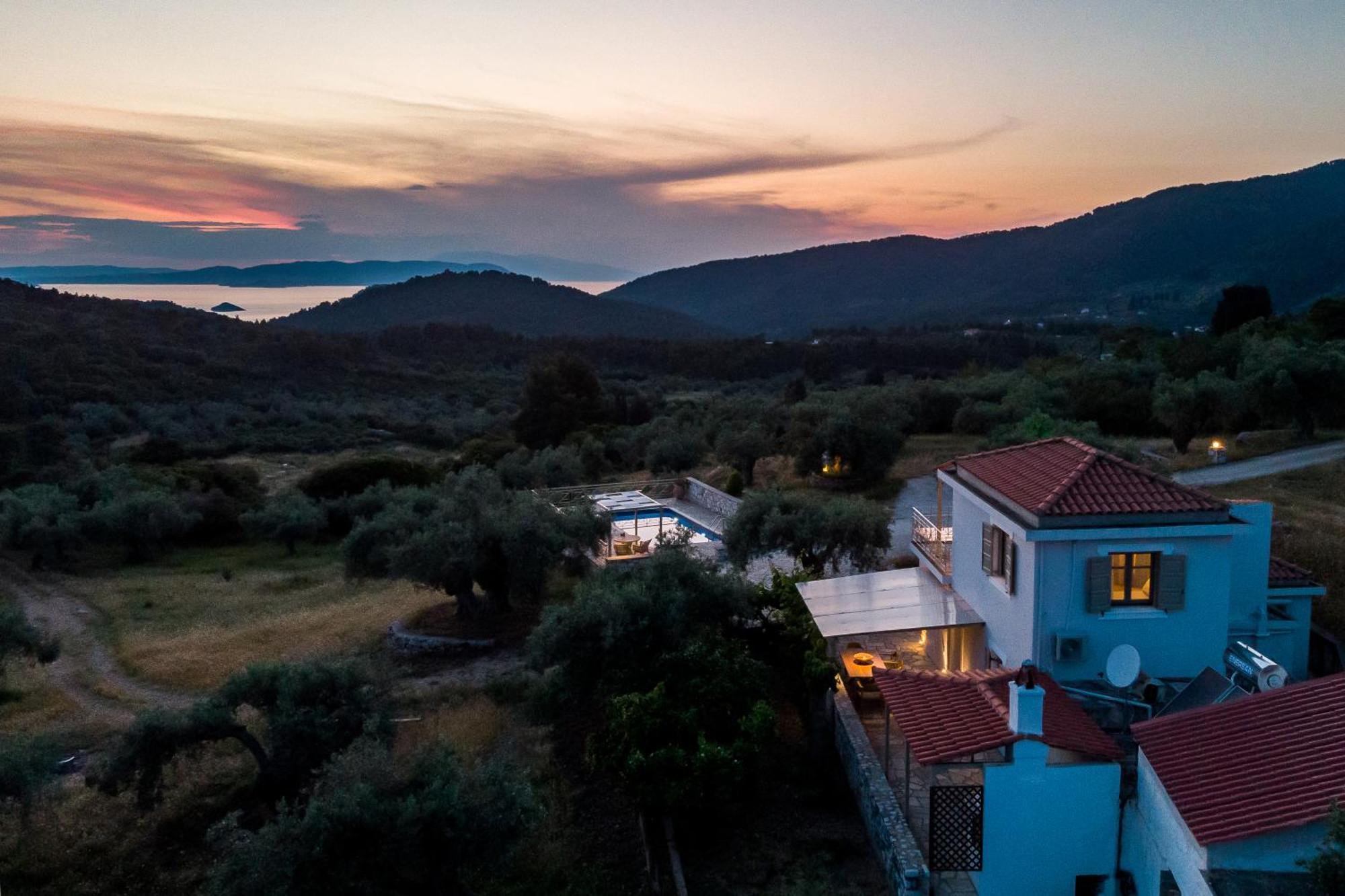 Villa Nektaria Alikias Экстерьер фото